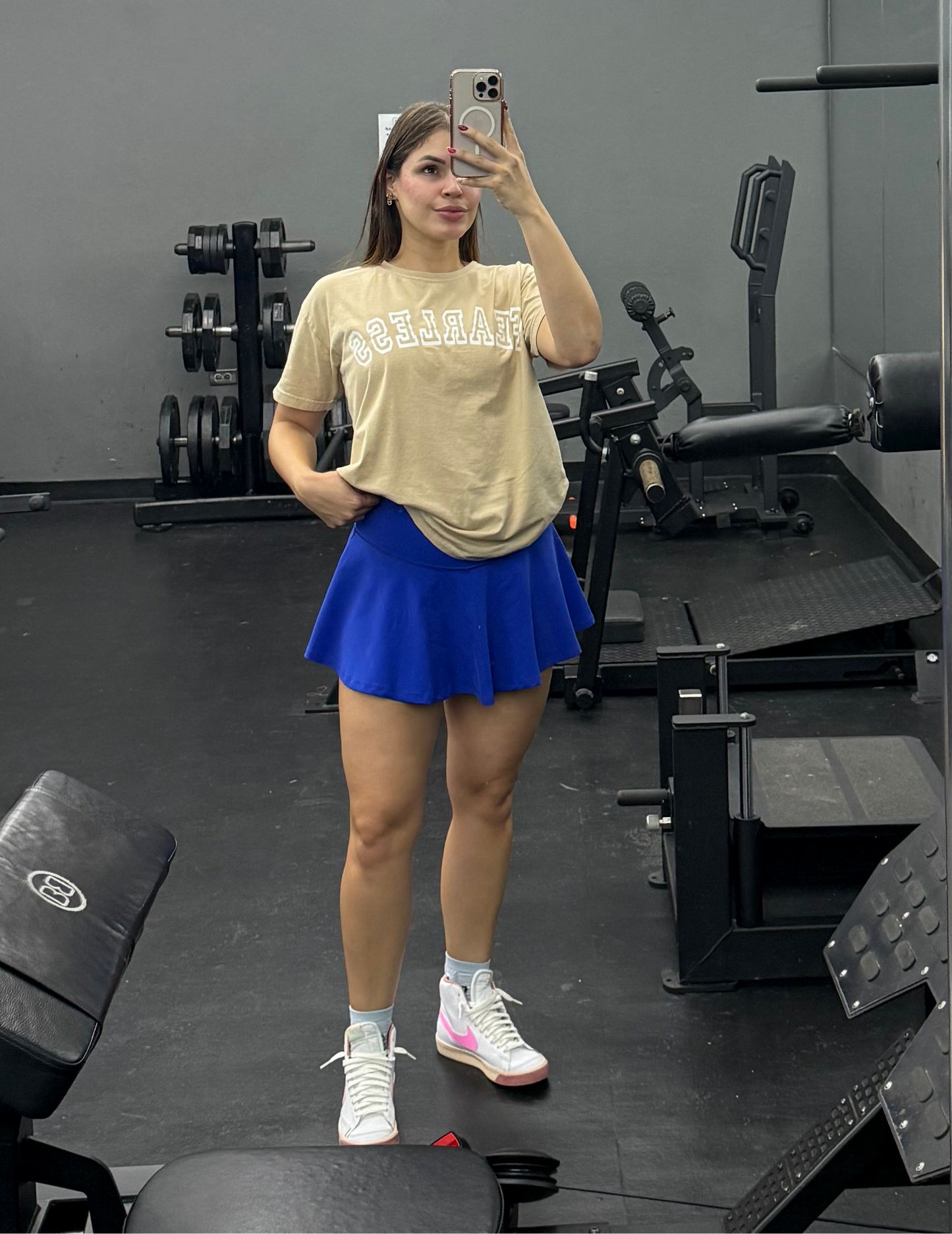 Royal Blue Activewear Skort