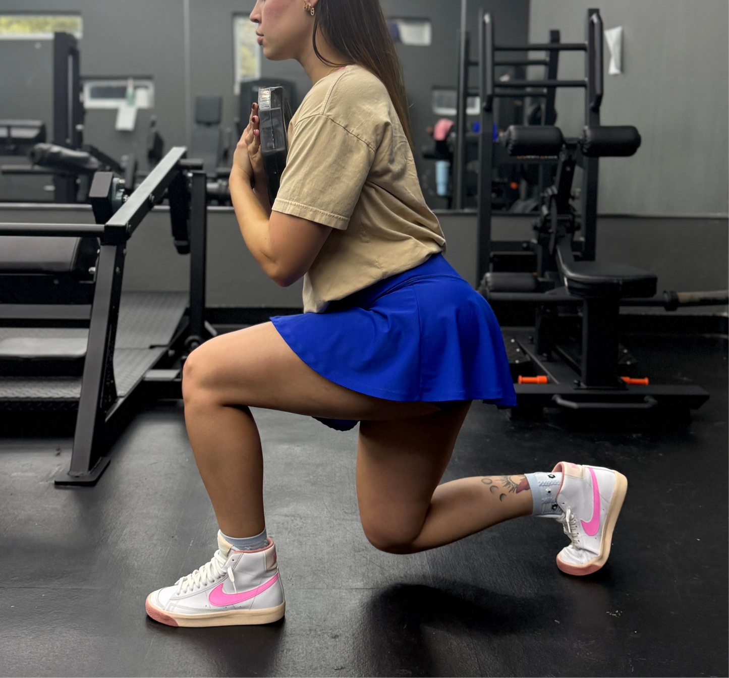 Royal Blue Activewear Skort