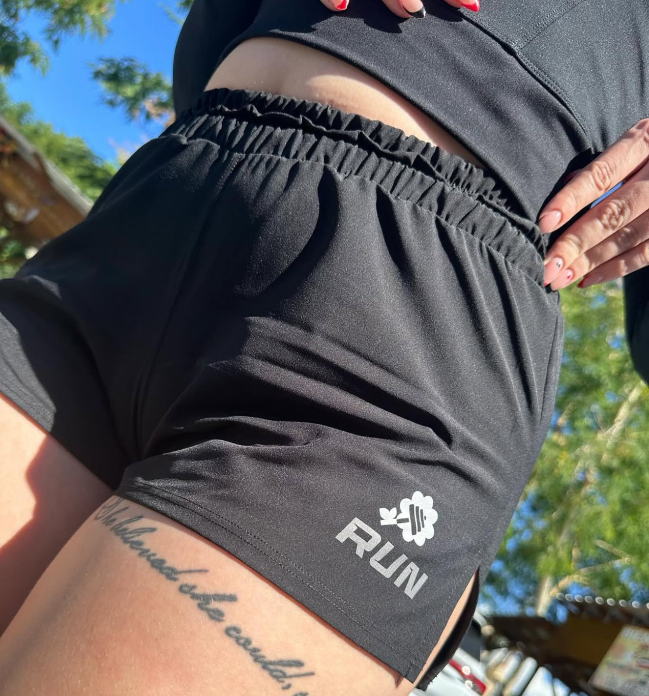 Running Short with Zipper