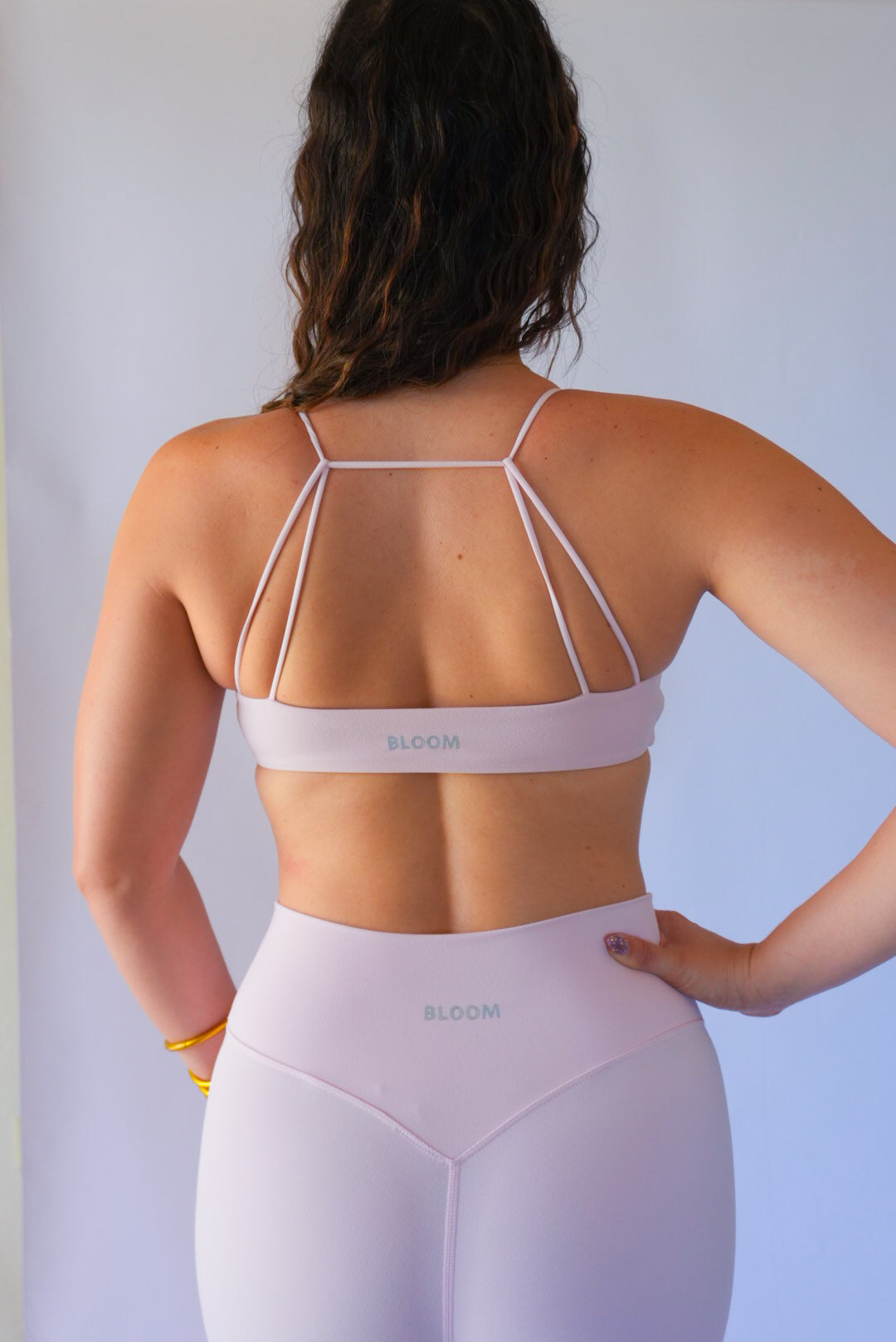 V Neck Sports Bra Women | Soft Sculpt Gym Bra |