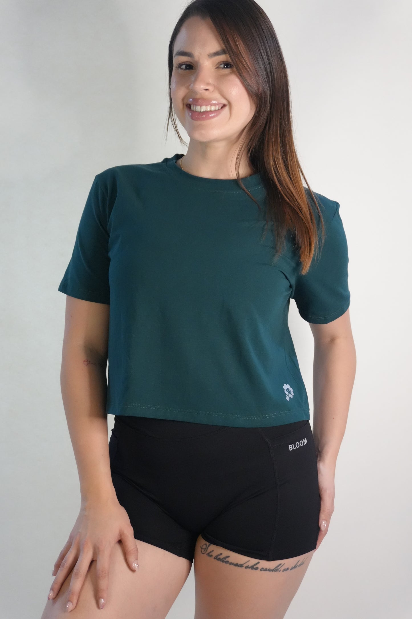 Cotton Basic Crop Top