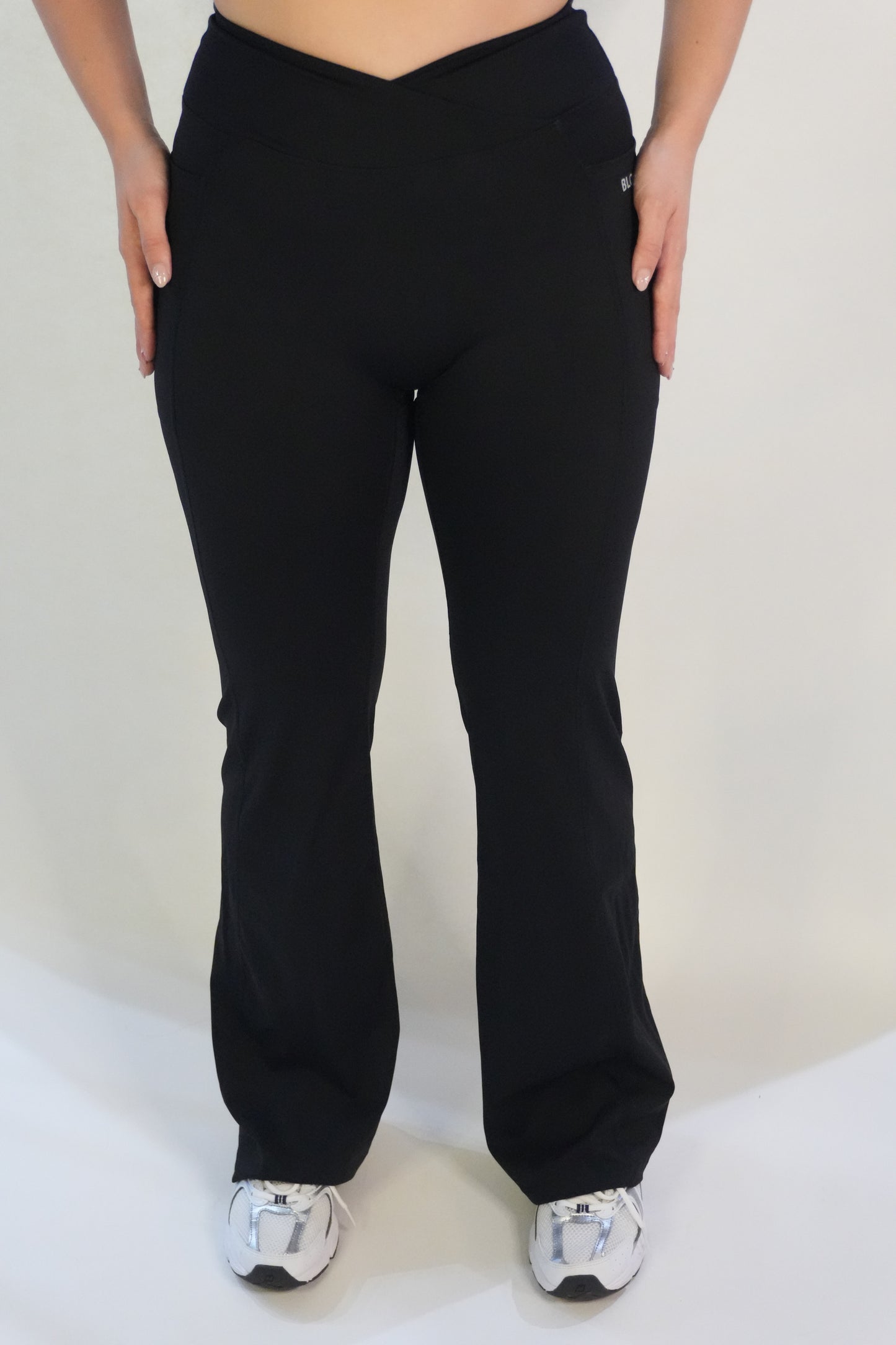 Elevate Flared Leggings | Bell Bottom Gym Pants – Bloom Fitness