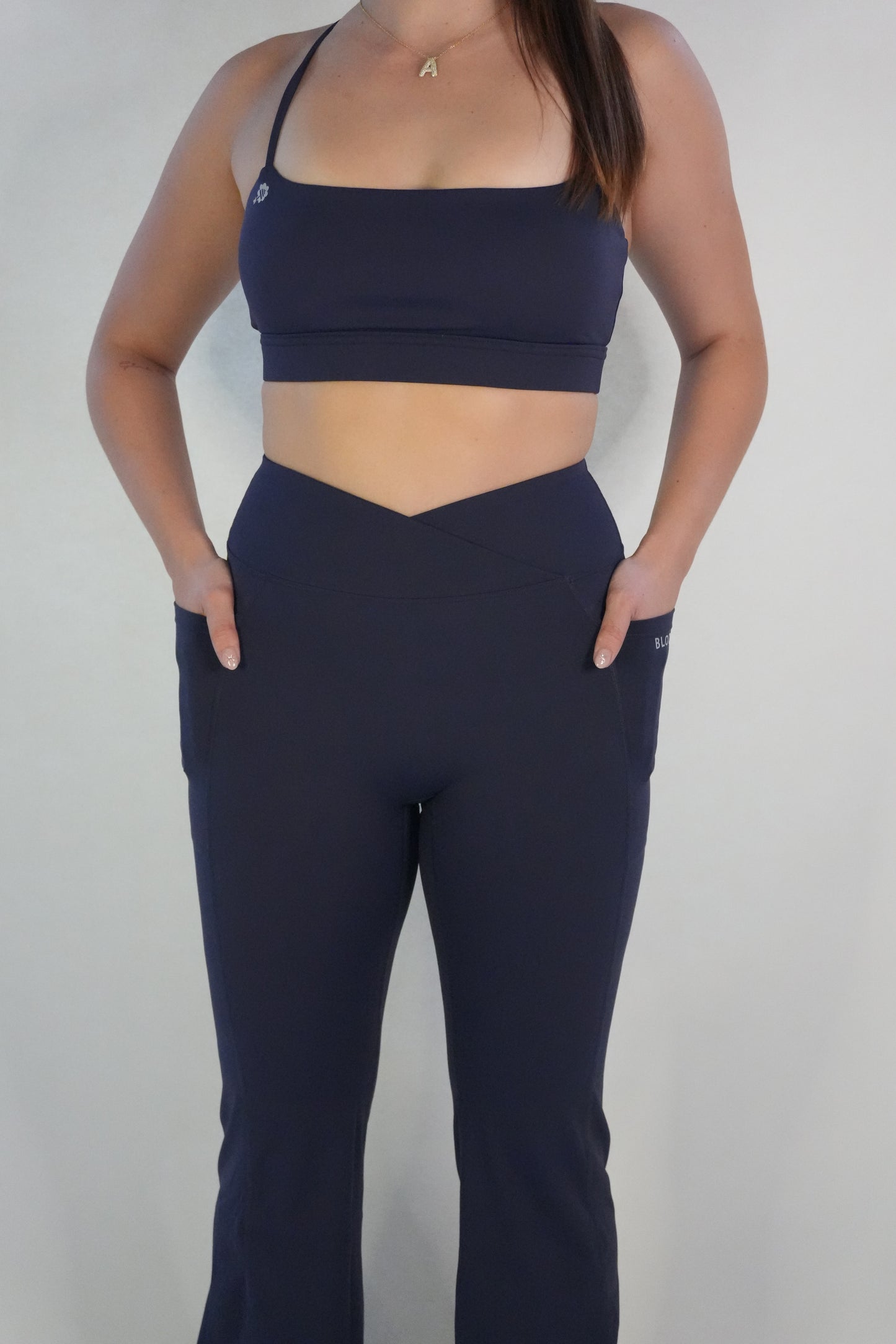 Elevate Flared Leggings | Bell Bottom Gym Pants – Bloom Fitness