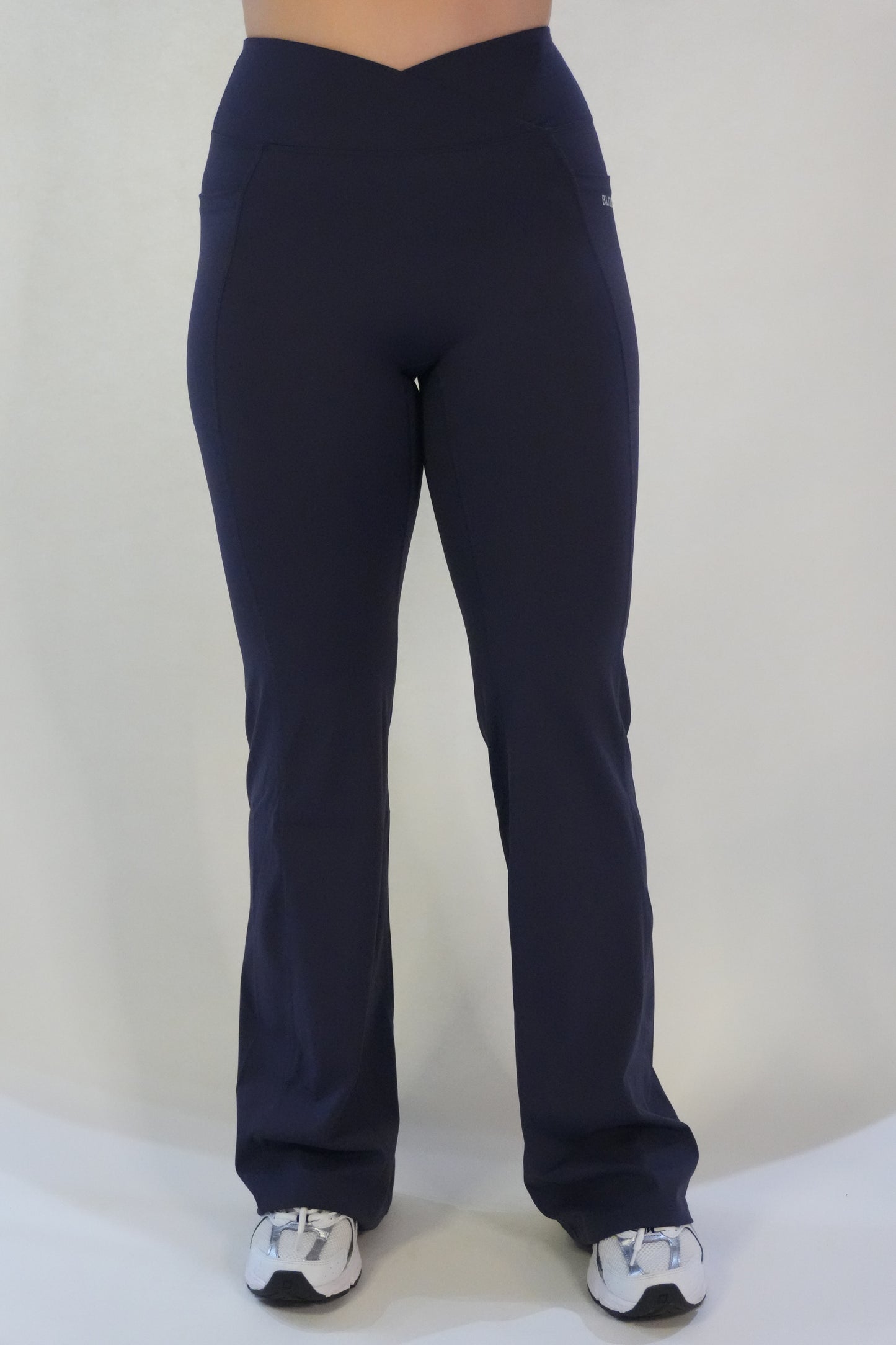 Elevate Flared Leggings | Bell Bottom Gym Pants – Bloom Fitness
