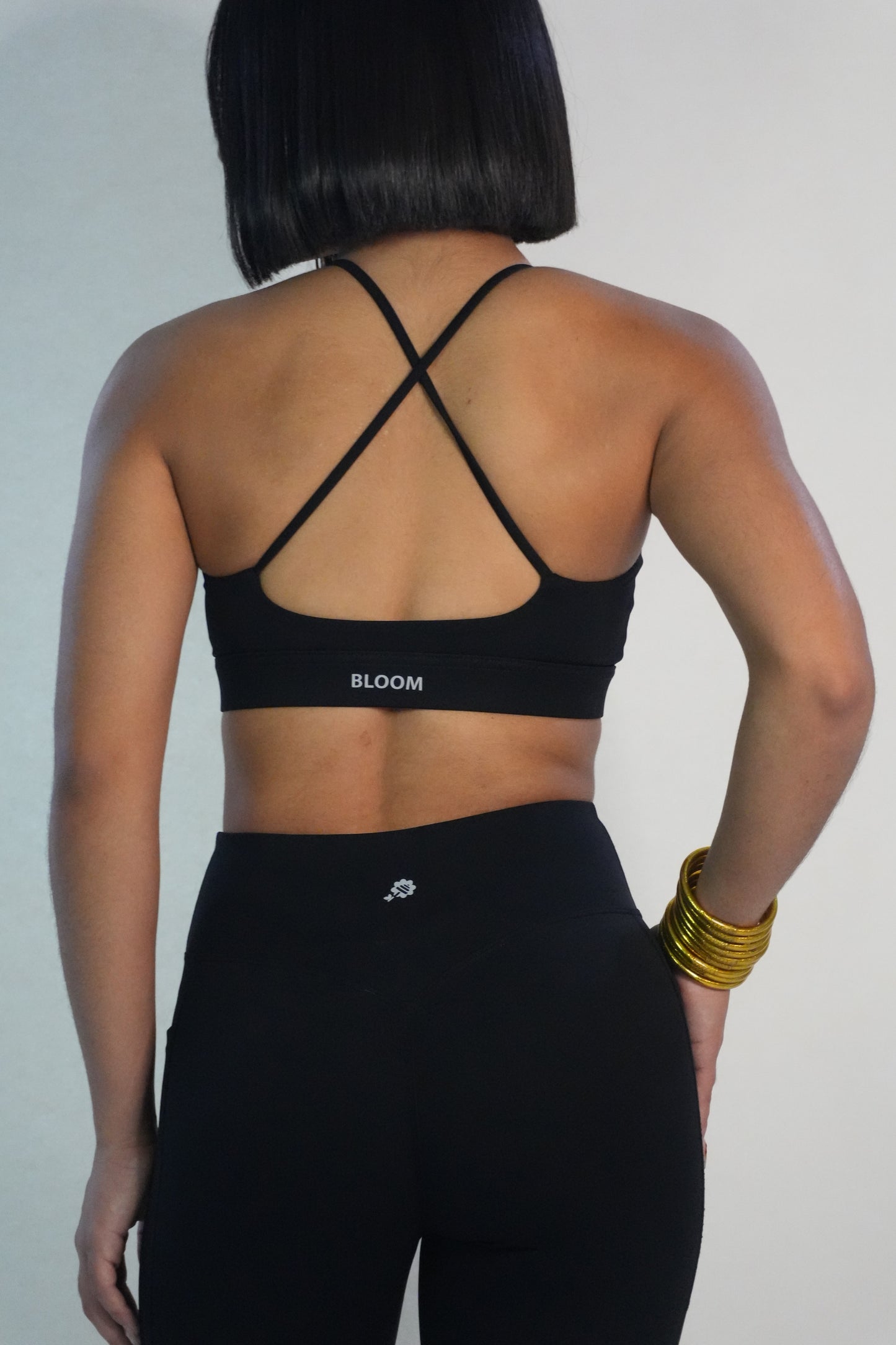 Elevate Crossback Sports Bra | Women’s Gym Bra – Bloom Fitness