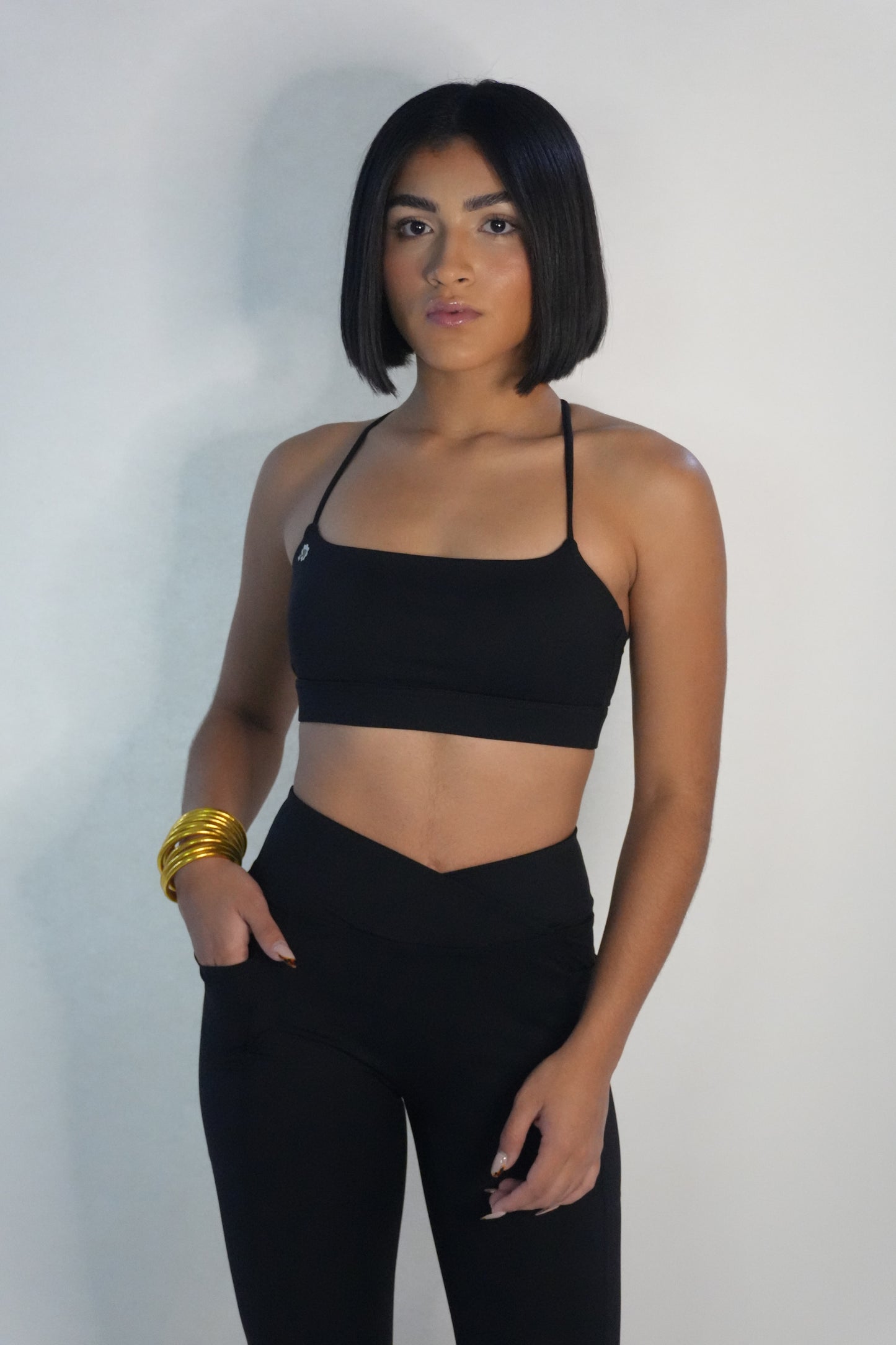 Elevate Crossback Sports Bra | Women’s Gym Bra – Bloom Fitness
