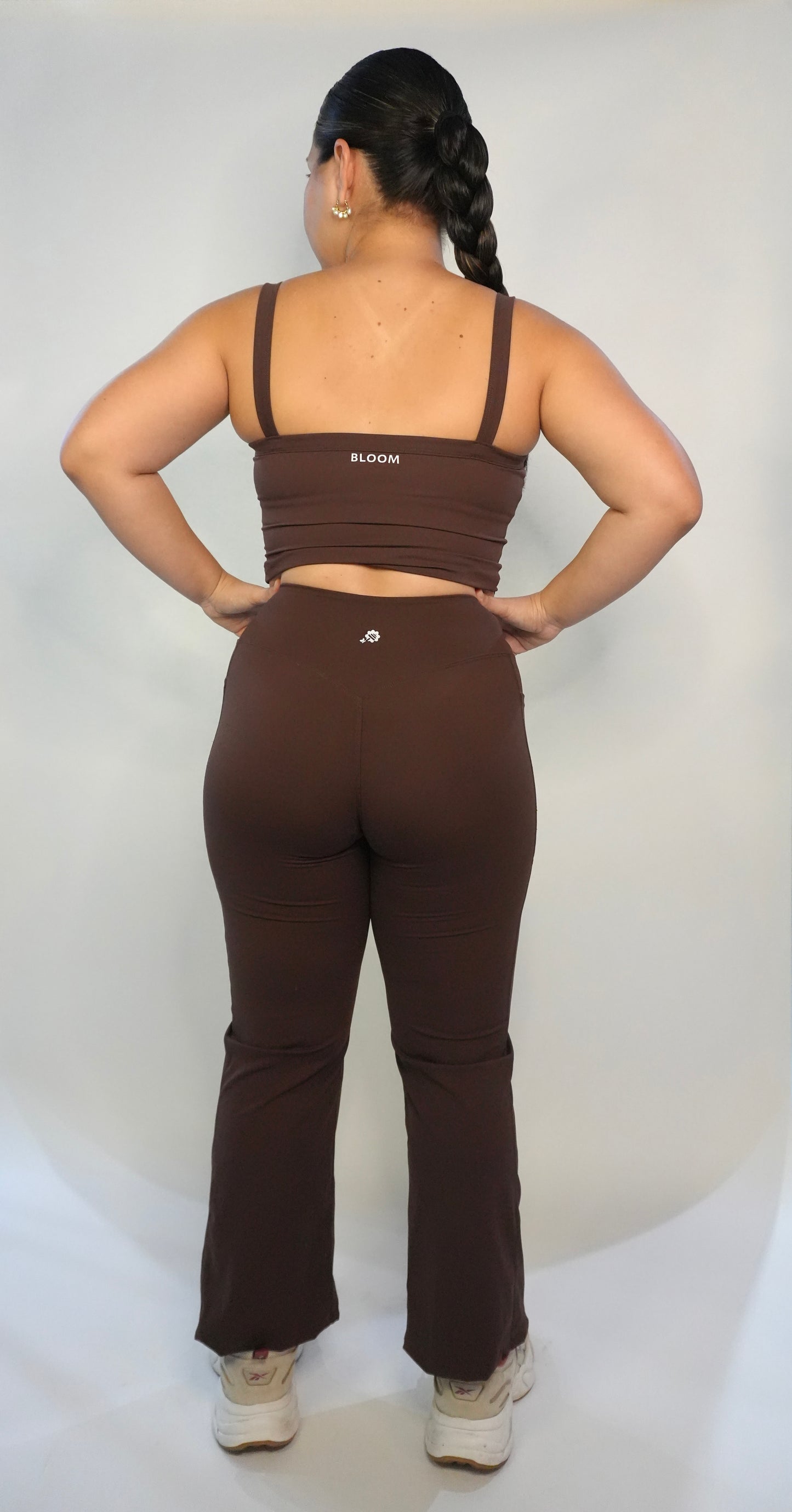Elevate Flared Leggings | Bell Bottom Gym Pants – Bloom Fitness