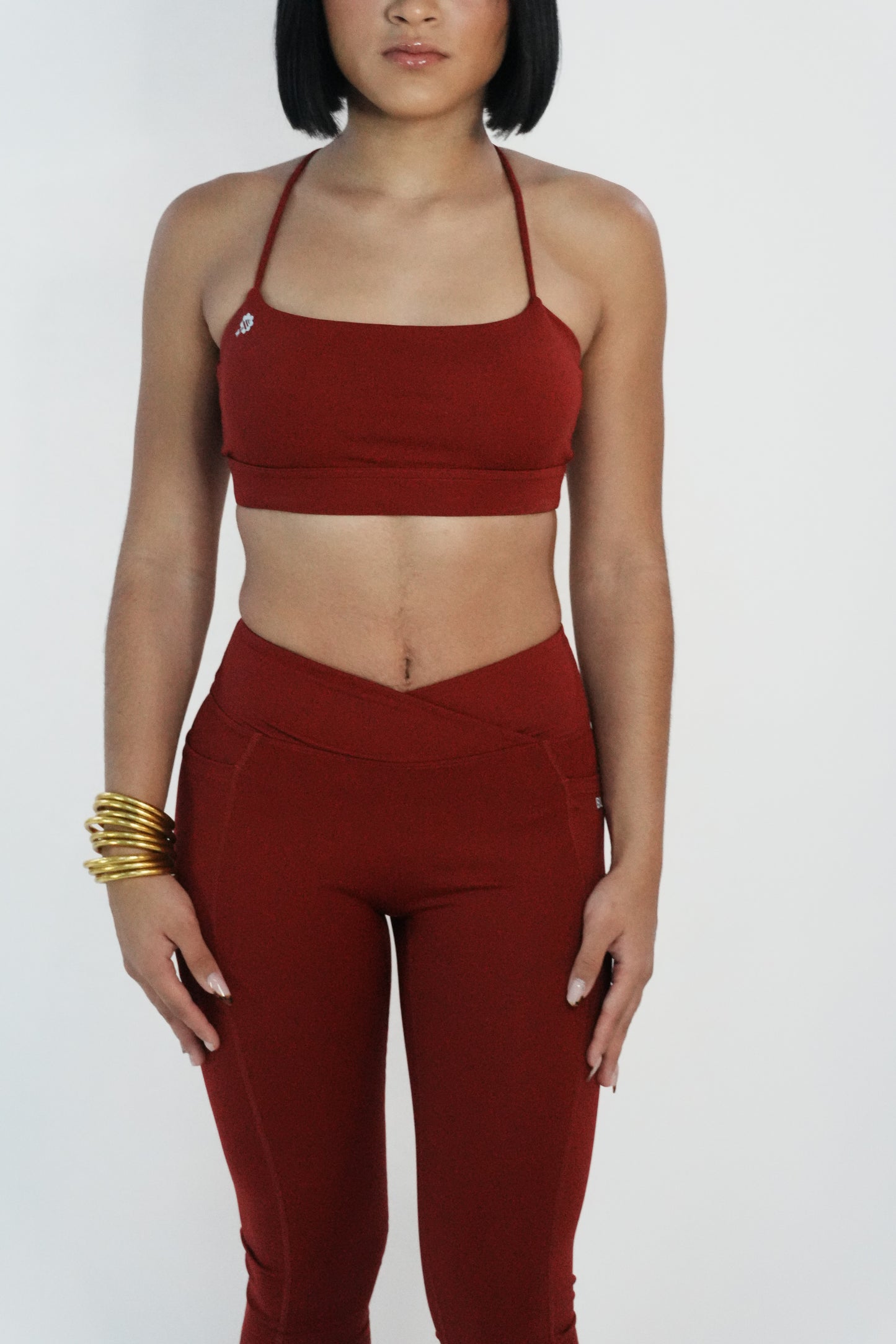 Elevate Crossback Sports Bra | Women’s Gym Bra – Bloom Fitness