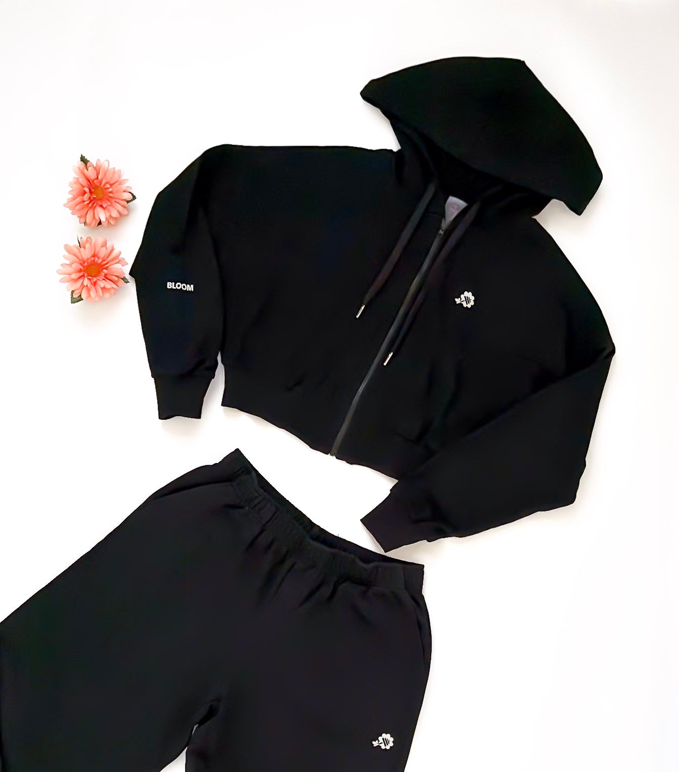 All Day Bloom Lounge Jacket | Core Black