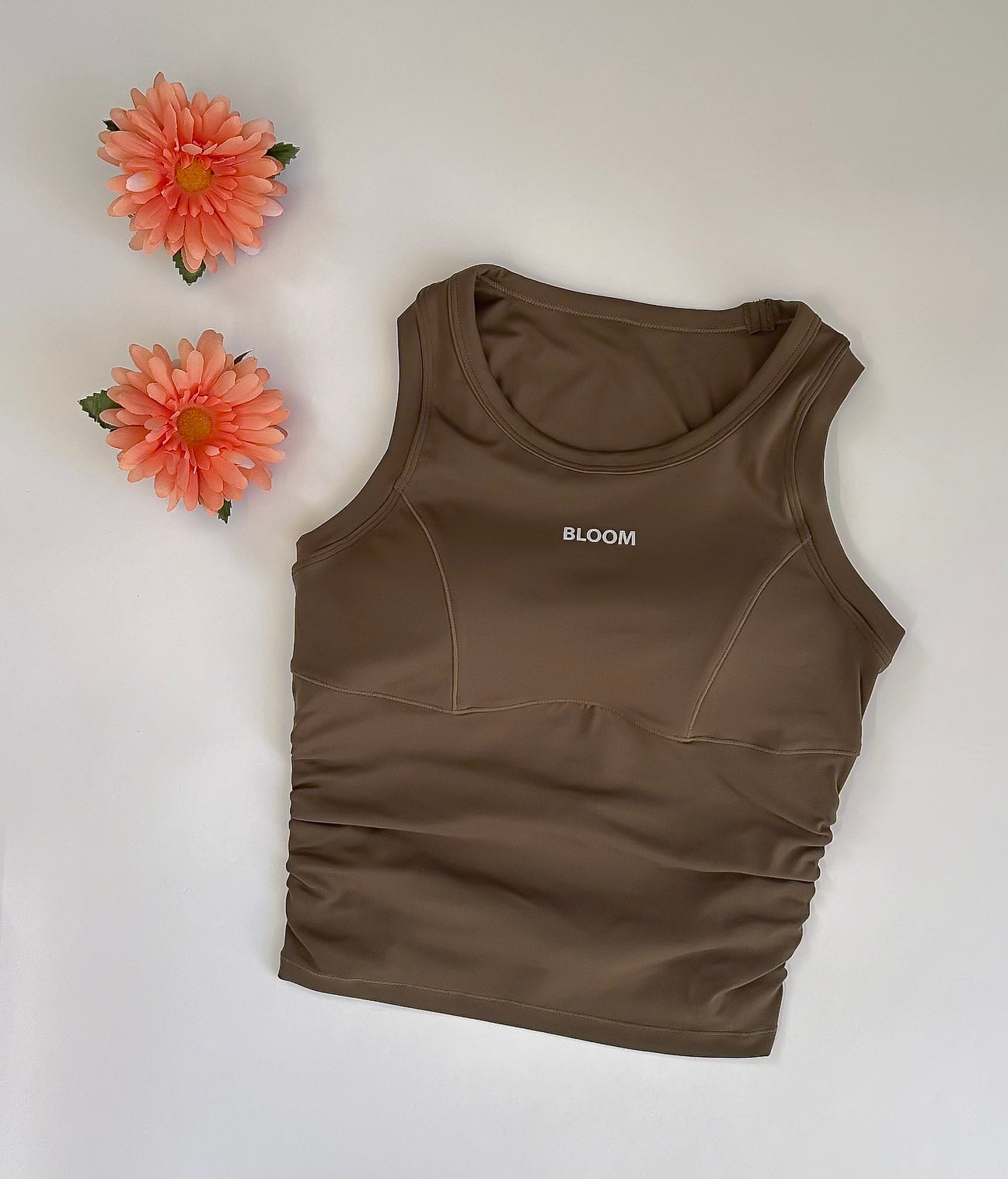 All Day Bloom Active Top | Dark Olive
