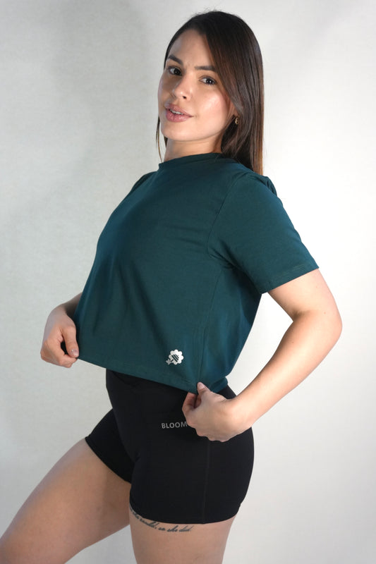 Cotton Basic Crop Top